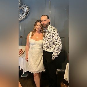 Bridal style party dress . Worn once .